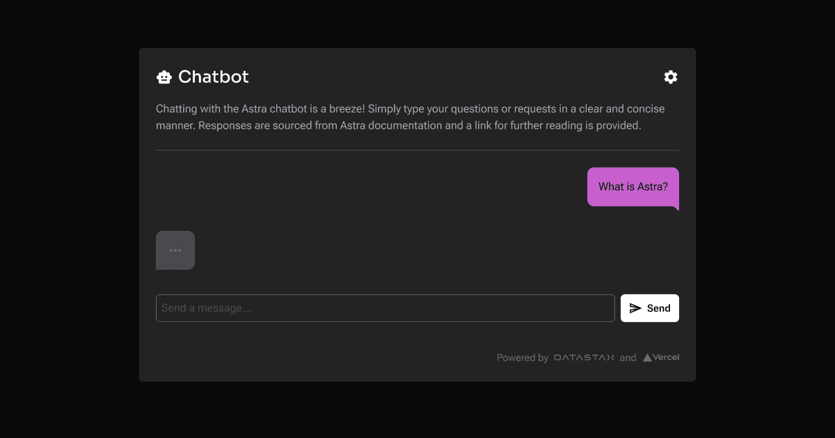 RAGBot Starter — An Astra DB and OpenAI chatbot thumbnail